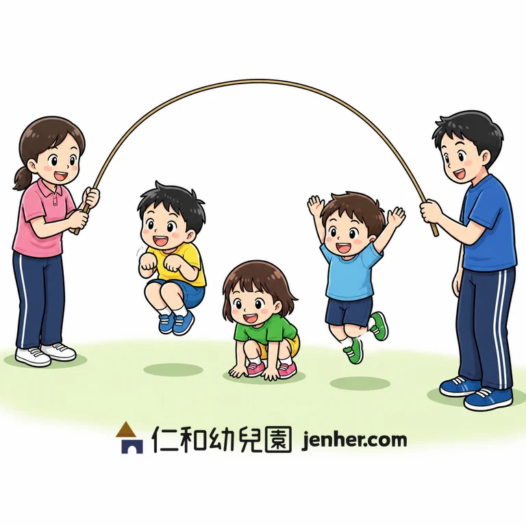 アクティビティ 5-43: どうぶつまねっこ跳び